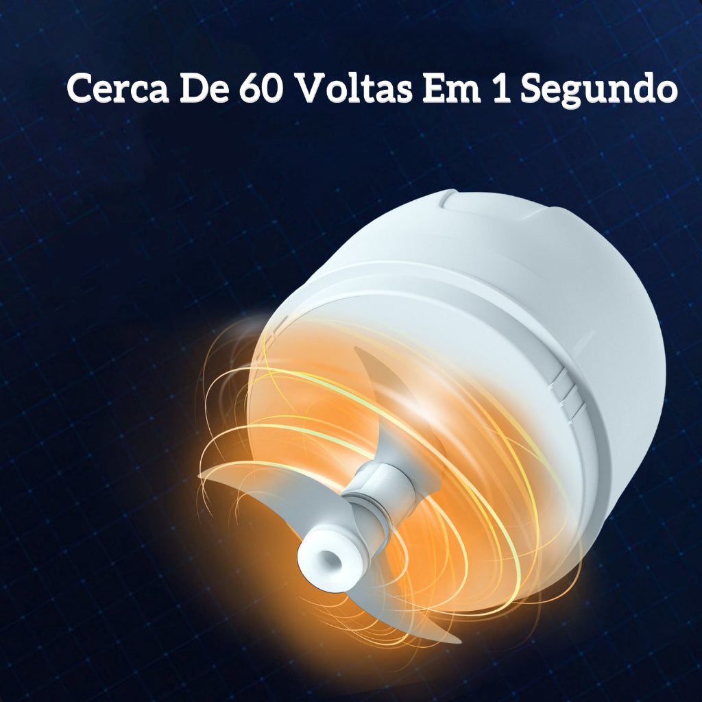 Mini Processador Elétrico – Mais Rapidez e Praticidade na Cozinha