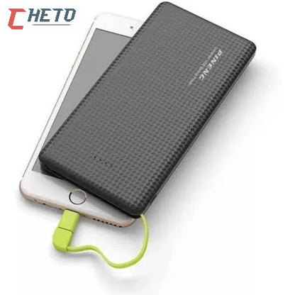 Power Bank Pineng Original Portátil — bateria extra para rotina, viagem e trabalho