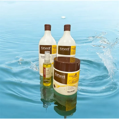 Kit Karseell Completo – Hidratação Intensa, Brilho e Menos Frizz
