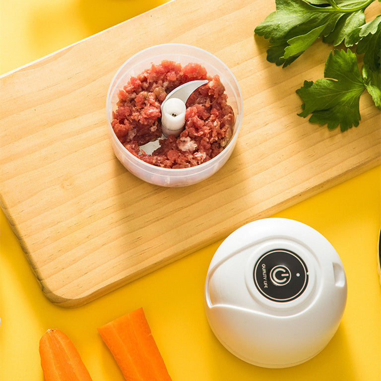 Mini Processador Elétrico – Mais Rapidez e Praticidade na Cozinha