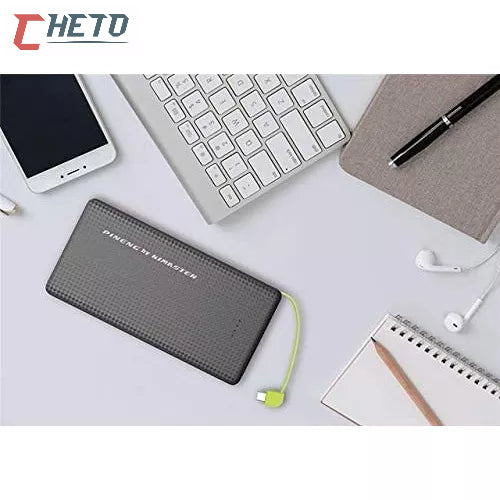 Power Bank Pineng Original Portátil — bateria extra para rotina, viagem e trabalho