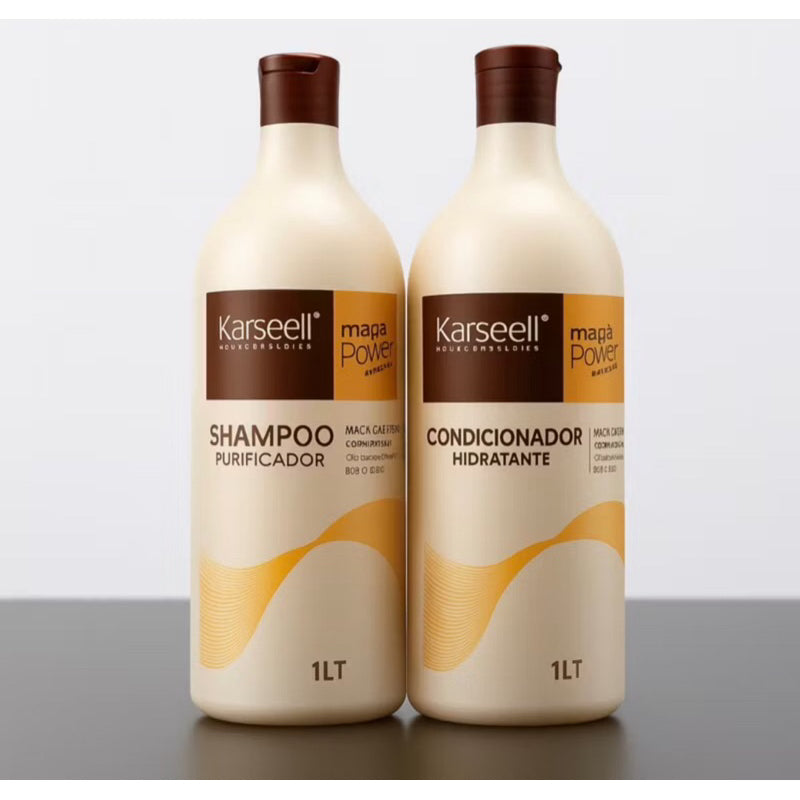 Kit Karseell Completo – Hidratação Intensa, Brilho e Menos Frizz