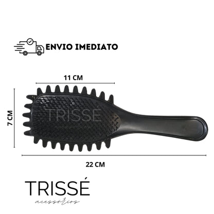 Escova Onda para Cachos Mais Definidos, Menos Frizz e Finalização Mais Fácil